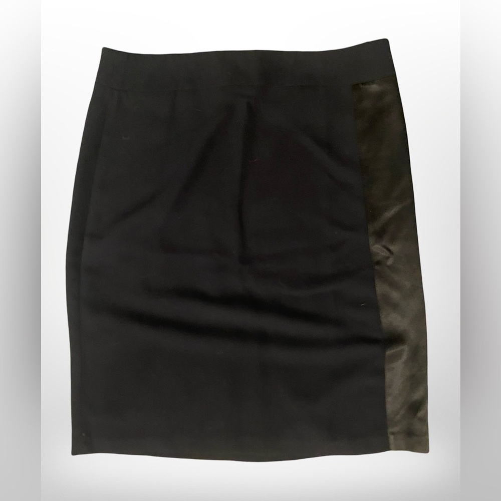 Gap Tuxedo Stripe Skirt - Black